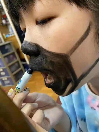 國內畫口罩