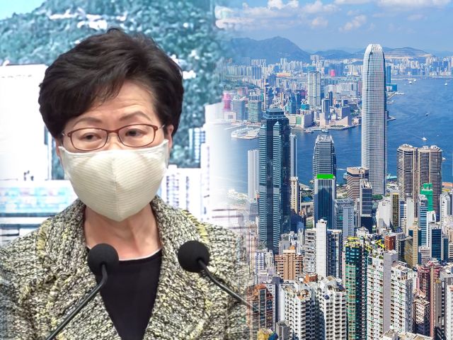林鄭月娥說,目標在11月25日發表施政報告。