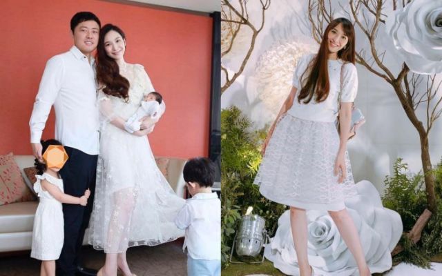 ▲吳佩慈百億未婚夫紀曉波（左圖左）財務危機頻傳。（圖／吳佩慈、小吳媽媽的育兒經IG）